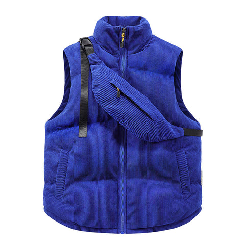 Casual Down Warm Vest Vest Cotton-padded Coat