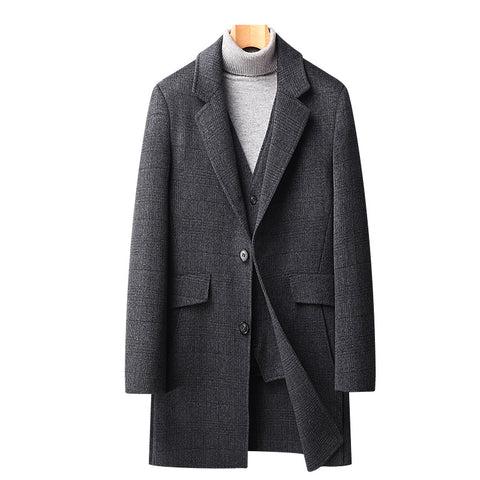 Cashmere Coat Coat Mid-length Double-sided Woolen Coat