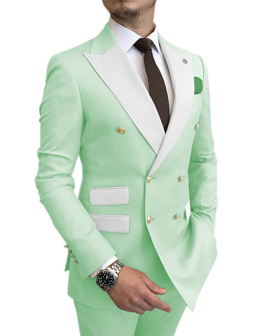 Casual Men's Slim Fit Two Piece Suit