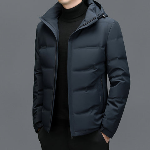 Men's Thick Down Jacket Detachable